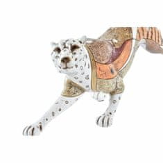 DKD Home Decor Dekorativna slika DKD Home Decor White Multicolor Orange White/Orange Leopard Colonial 30 x 40 cm 37 x 10 x 13 cm