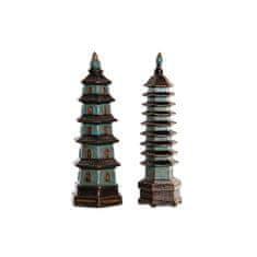 DKD Home Decor Dekorativna figura DKD Home Decor 15 x 17 x 50 cm Orientalska turkizna (2 enoti)