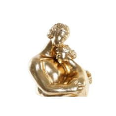 DKD Home Decor Dekorativna figura DKD Home Decor Par Black Golden 15,5 x 13,5 x 37,5 cm (2 enoti)