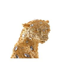 DKD Home Decor Dekorativna figura DKD Home Decor Leopard Resin Modern (23,5 x 15 x 37 cm)