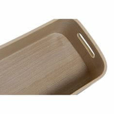 DKD Home Decor Komplet okrasnih škatel DKD Home Decor Naravni les MDF 35,5 x 25 x 10 cm