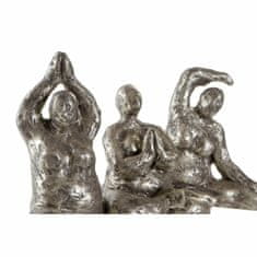 DKD Home Decor Dekorativna figura DKD Home Decor 11 x 22,5 x 17 cm Golden Yoga (3 enote)