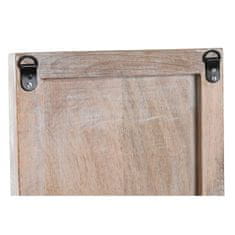 DKD Home Decor Stenska dekoracija DKD Home Decor Zrcalno drevo Bela MDF Les (45 x 2,5 x 65 cm)