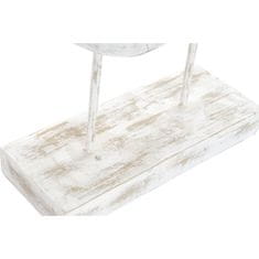 DKD Home Decor Dekorativna figura DKD Home Decor 32,5 x 10 x 47 cm Srebrna bela baletna plesalka Moderna razgaljena (2 enoti)