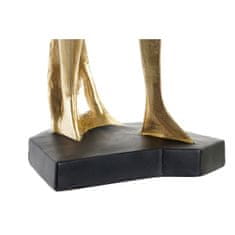 DKD Home Decor Dekorativna figura DKD Home Decor Music 20 x 12 x 41,5 cm Balerina Golden Romantic (3 enote)