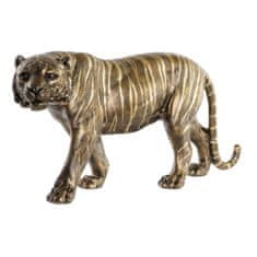 DKD Home Decor Dekorativna slika DKD Home Decor 53 x 13,5 x 23,5 cm Tiger Golden