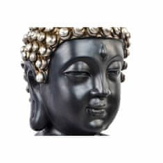 DKD Home Decor Dekorativna slika DKD Home Decor Black Silver Buddha Oriental 80 x 48 x 100 cm