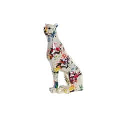 DKD Home Decor Dekorativna slika DKD Home Decor White Multicolor Leopard Modern 16 x 8 x 25 cm