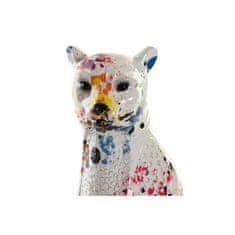 DKD Home Decor Dekorativna slika DKD Home Decor White Multicolor Leopard Modern 16 x 8 x 25 cm