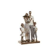 DKD Home Decor Dekorativna figura DKD Home Decor 24 x 11,5 x 34 cm Večbarvna družina (2 enoti)