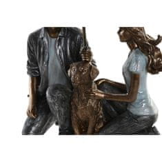 DKD Home Decor Dekorativna figura DKD Home Decor 15,5 x 8,5 x 14,5 cm 15,5 x 8,5 x 19 cm Večbarvni par (2 enoti)