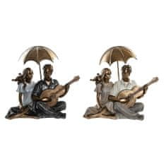 DKD Home Decor Dekorativna figura DKD Home Decor 18 x 11 x 12,5 cm 18 x 11 x 17 cm Večbarvni par (2 enoti)