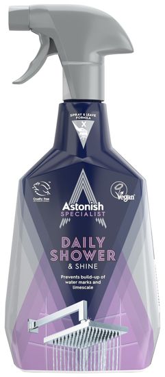 Astonish dnevno čistilo za tuš kabine, 750 ml