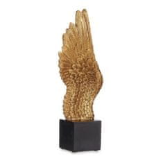 Gift Decor Okrasna Figura Zlat Angleska Krila Kovina (1 kosov) (Prenovljeni izdelk B)