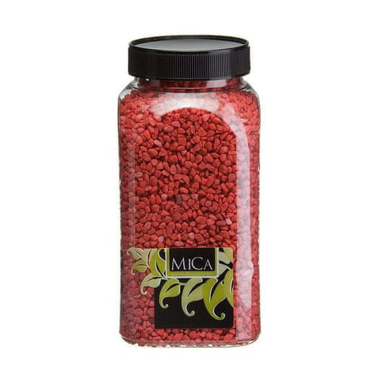 Mica Decorations Okraski iz gramozne sljude Rdeča 650 ml