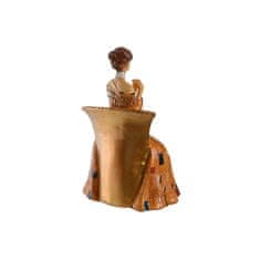 DKD Home Decor Dekorativna figura DKD Home Decor Rumena smola (21,5 x 18,5 x 31 cm)