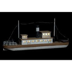 DKD Home Decor Dekorativna slika DKD Home Decor Naravna bela mornarica Barco (59 x 10 x 26 cm)