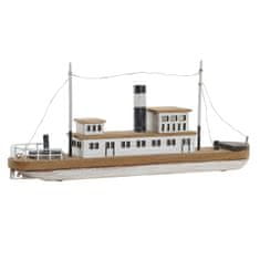 DKD Home Decor Dekorativna slika DKD Home Decor Naravna bela mornarica Barco (59 x 10 x 26 cm)