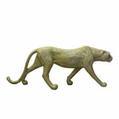 DKD Home Decor Okrasna Figura DKD Home Decor Zlat 120 x 23 x 44 cm Leopard