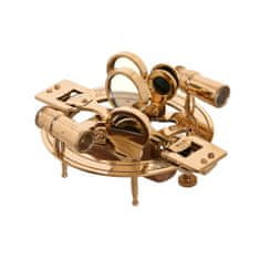 DKD Home Decor Dekorativna figura DKD Home Decor Golden Wood Vintage Brass (12,5 x 10 x 5 cm)