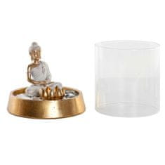 DKD Home Decor Dekorativna figura DKD Home Decor Silver Golden Oriental 16 x 16 x 18 cm (2 enoti)