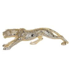 DKD Home Decor Dekorativna figura DKD Home Decor Leopard iz smole Kolonialna (82,5 x 23 x 21 cm)