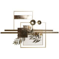 DKD Home Decor Stenska dekoracija DKD Home Decor 105,4 x 6,4 x 67,3 cm Abstract Golden