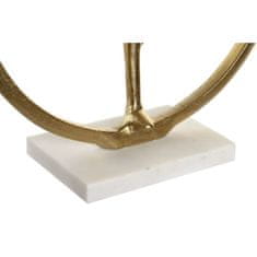 DKD Home Decor Dekorativna figura DKD Home Decor 33 x 11 x 35,5 cm 36 x 10 x 36 cm Golden White Yoga (2 enoti)