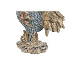 DKD Home Decor Dekorativna figura DKD Home Decor 14,3 x 7,5 x 20 cm Modra turkizna Petelinček (2 enoti)