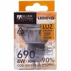 LED svetilka Silver Electronics EVO 3000K GU5.3 8W
