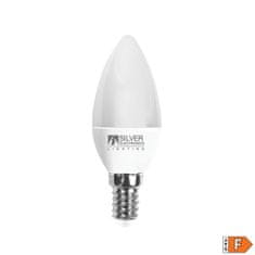 NEW Svečna LED žarnica Silver Electronics Bela svetloba 6 W 5000 K