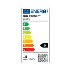 NEW LED svetilka EDM Rumena F 15 W E27 1200 Lm Ø 12 x 13,8 cm (RGB)