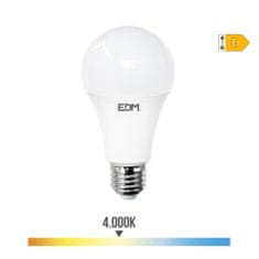 NEW LED svetilka EDM E 24 W E27 2700 lm Ø 7 x 13,6 cm (4000 K)