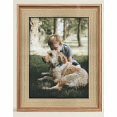 Miramarket Okvir za fotografije DKD Home Decor Naraven Les Plastika Les MDF 26,5 x 2 x 32 cm