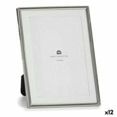 Gift Decor Foto okvir Crystal Silver Steel (12 x 19,5 x 15,5 cm) (12 enot)