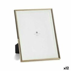 Gift Decor Foto okvir Golden Crystal Steel (15,5 x 28 x 22,9 cm) (12 enot)