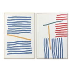 DKD Home Decor Slika DKD Home Decor Abstract 83 x 4,5 x 123 cm Skandinavski (2 enoti)