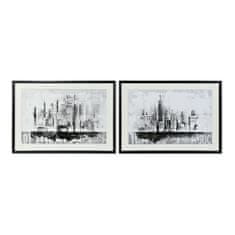 NEW Slika DKD Home Decor CU-180446 84 x 3 x 60 cm New York (2 kosov)