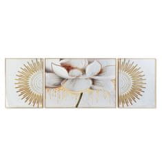 DKD Home Decor Slikarstvo DKD Home Decor Flower (240 x 3 x 80 cm)