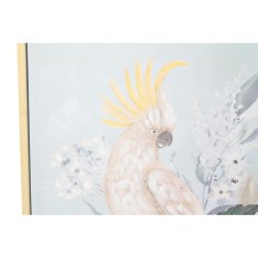 NEW Slika DKD Home Decor 60 x 4 x 80 cm Flori Tropical (2 kosov)
