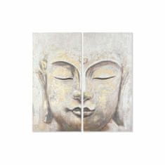 NEW Komplet 2 slik DKD Home Decor Buda Orientalsko (120 x 3,7 x 120 cm)
