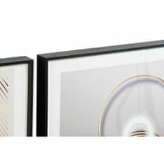 NEW Komplet 3 slik DKD Home Decor Abstraktno (200 x 3 x 70 cm)