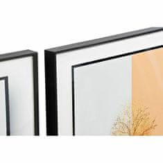NEW Komplet 3 slik DKD Home Decor Gora Sodobna (200 x 3 x 70 cm)