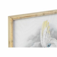 NEW Slika DKD Home Decor 50 x 2,8 x 70 cm Kolonialno Papagaj (2 kosov)