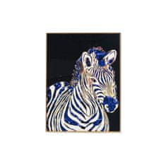 NEW Slika DKD Home Decor Zebra Sodobna (60 x 3 x 80 cm)