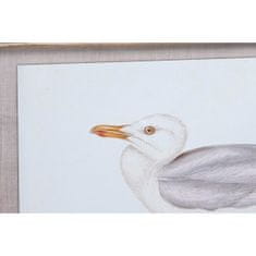 NEW Slika DKD Home Decor 70 x 2,5 x 50 cm Tradicionalna Ptice (6 Kosi)
