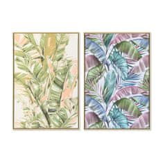 NEW Slika DKD Home Decor 84 x 4,5 x 123 cm Palme Tropical (2 kosov)