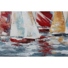 DKD Home Decor Slika DKD Home Decor 140 x 2,8 x 70 cm Yachts Mediterranean (2 enoti)