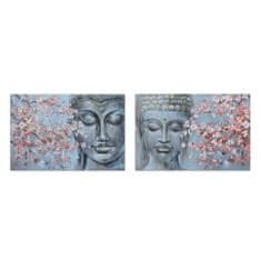 DKD Home Decor Platno DKD Home Decor 120 x 2,8 x 80 cm Buda Oriental (2 enoti)