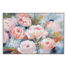 BigBuy Slikarsko platno Rože 120 x 5 x 80 cm